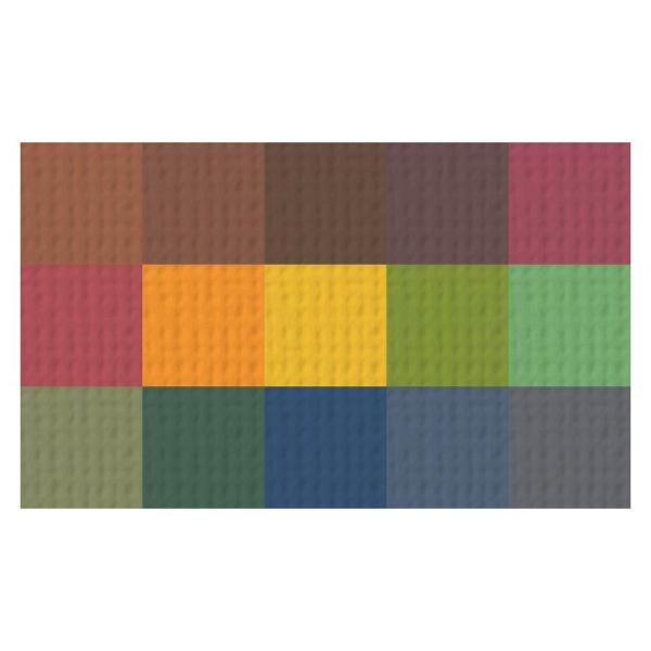 Набір текстурного кардстока Earthtones 15 аркушів 20х20 см від American Crafts