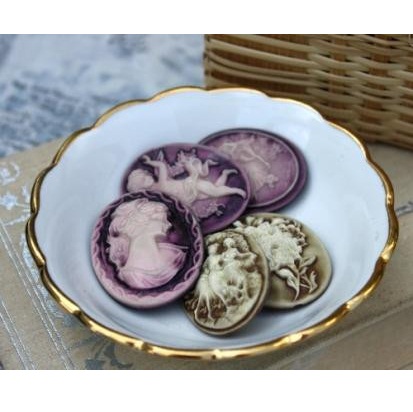 Набор камей на клеевой основе Очарование прошлого, 6 шт от ScrapBerry's