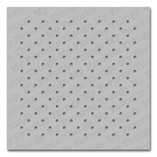 Трафарет Swiss Dots 15х15 см от компании My Favourite Things