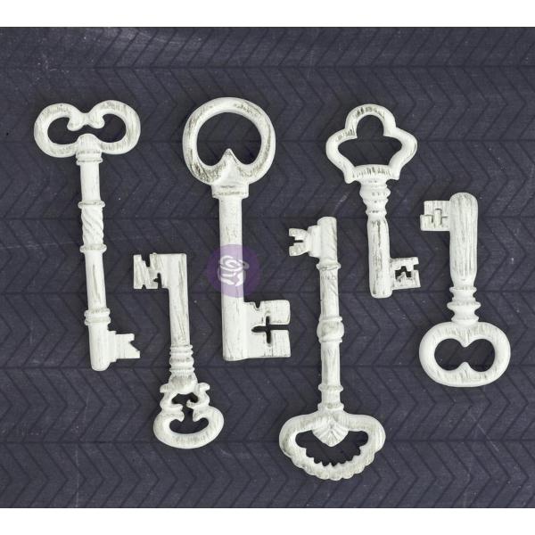 Набор гипсовых украшений Keys 3 шт от Prima