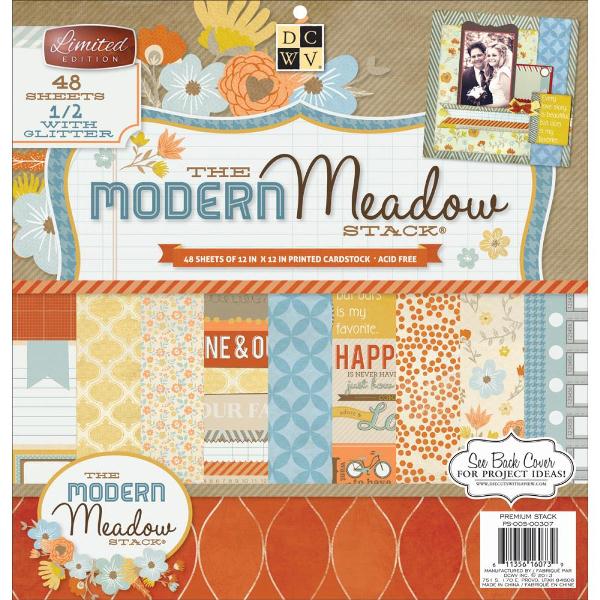 Набор бумаги Modern Meadow, 30х30 см, 24 листа от компании DCWV