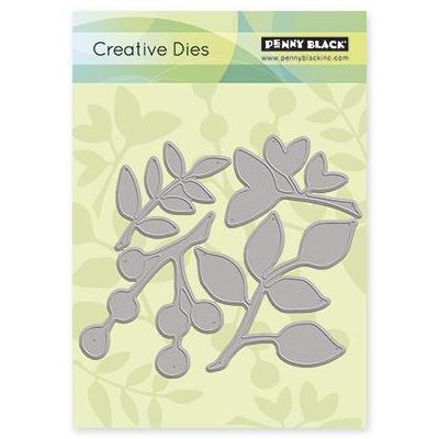Набор ножей для вырезания Leaves, 4 шт от Penny Black