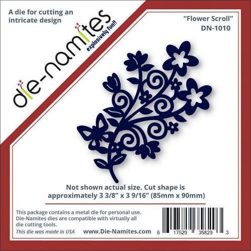 Ніж для вирізання Flower Scroll від компанії Die-Namites