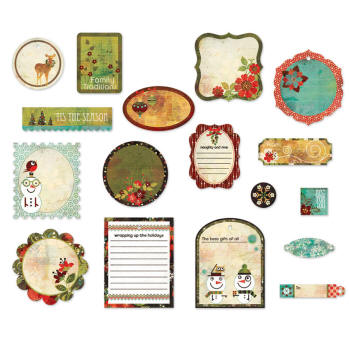 Набор высечек Jovial Pieces, 17 шт  от BasicGrey