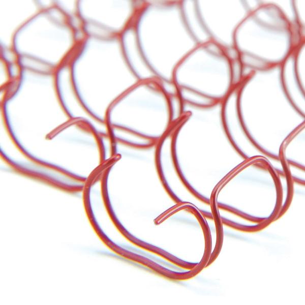 Спираль для биндера Bind-It-All OWire красного цвета, 30х1 см, 6 шт  от Zutter