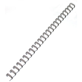 Спираль для биндера Bind-It-All Owire цвета античного серебра, 30х1 см, 6 шт  от Zutter