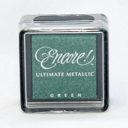 Пігментні чорнила Encore Ultimate Metallic - Green від компанії Tsukineko