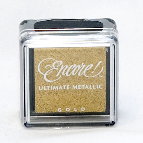 Пигментные чернила Encore Ultimate Metallic - Gold от компании Tsukineko