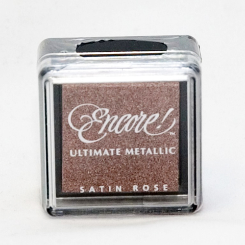 Пігментні чорнила Encore Ultimate Metallic - Satin Rose від компанії Tsukineko