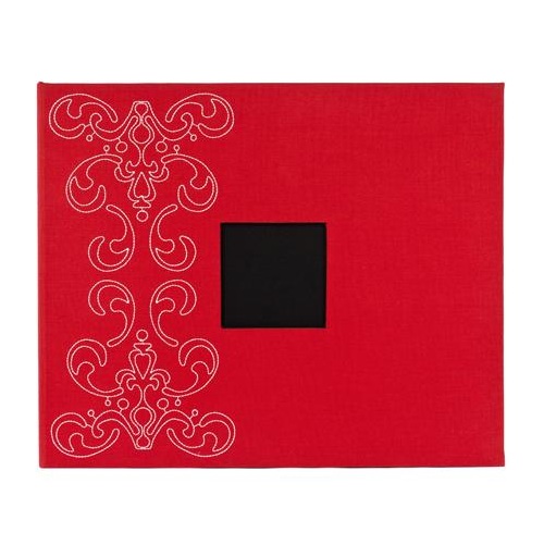 Альбом для скрапбукінгу Crimson 30х30 см + 10 внутрішніх кишеньок від American Crafts