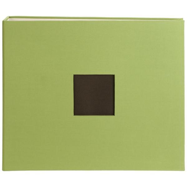 Тканинний альбом для скрапбукінгу Cloth D-Ring Album - Leaf 30х30 см від American Crafts