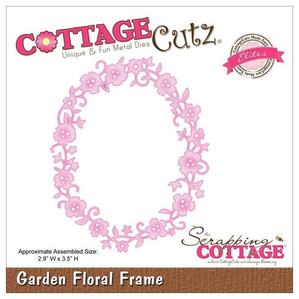 Нож для вырезания Garden Floral Frame от CottageCutz