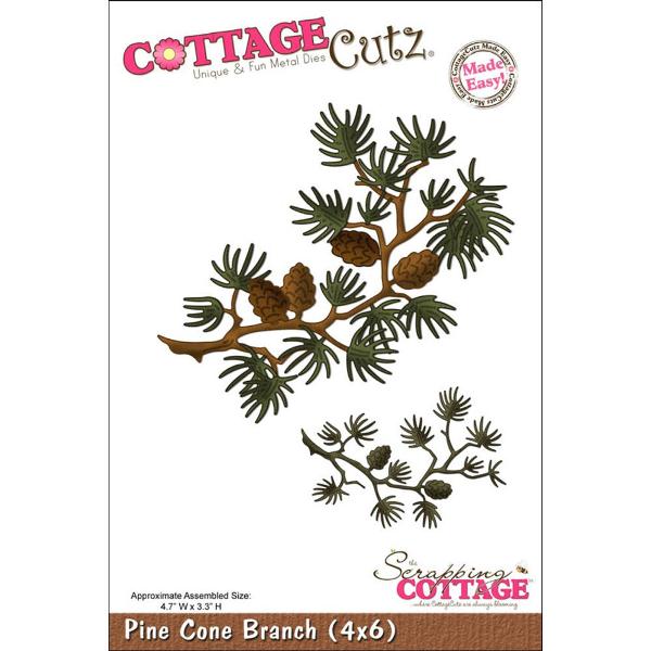 Ніж для вирізання Pine Cone Branch від CottageCutz