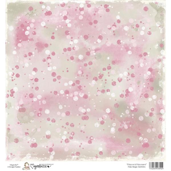 Односторонній папір Pink Magic Bubbles, 30х30 см від Magnolia