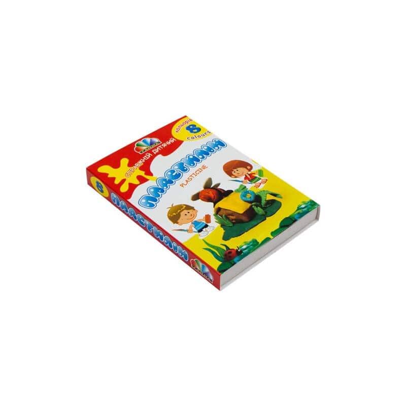 Пластилін Захоплення, 8 кол., 160 гр, зі стеком, Гамма