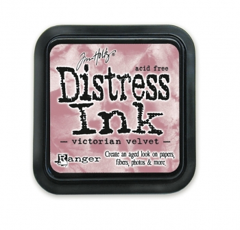 Краска для штампинга Distress Pad - Victorian Velvet от Tim Holtz