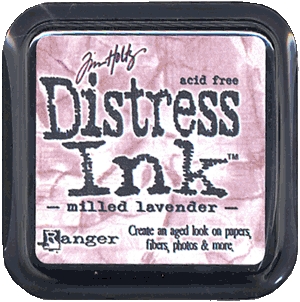 Фарба для Штампінг Distress Pad - Milled Lavender від Tim Holtz