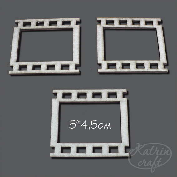 Чіпборд Кадр №2 5x4,5см 2 елементи від Katrin Craft