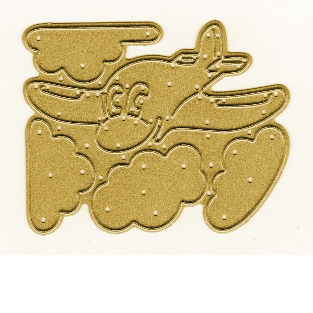 Ножі Airplane, 1 шт, розмір - 4.9х6.2 см від Crafty Ann