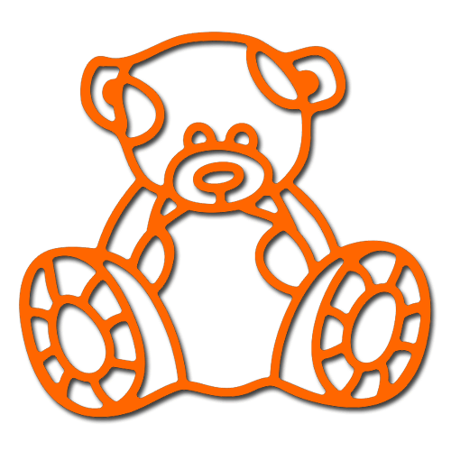 Ножі Babies 1, 3 шт, розмір 4.2х4.7, 4.4х6.2 і 4.8х5.1 см від Crafty Ann