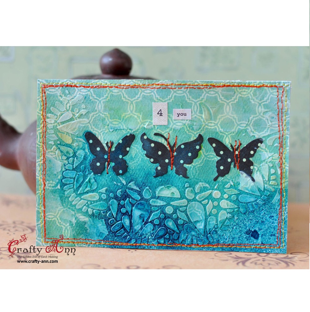 Ножі Butterfly 19, 1 шт, розмір 2.9х12.8 см від Crafty Ann