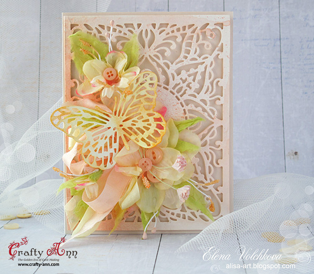 Ножі Butterfly 6, 1 шт, розмір 7.5х5.0 см від Crafty Ann