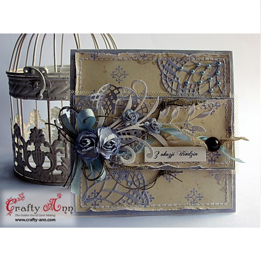 Ножі Flourish 4, 1 шт, розмір 8.8х9.2 см від Crafty Ann