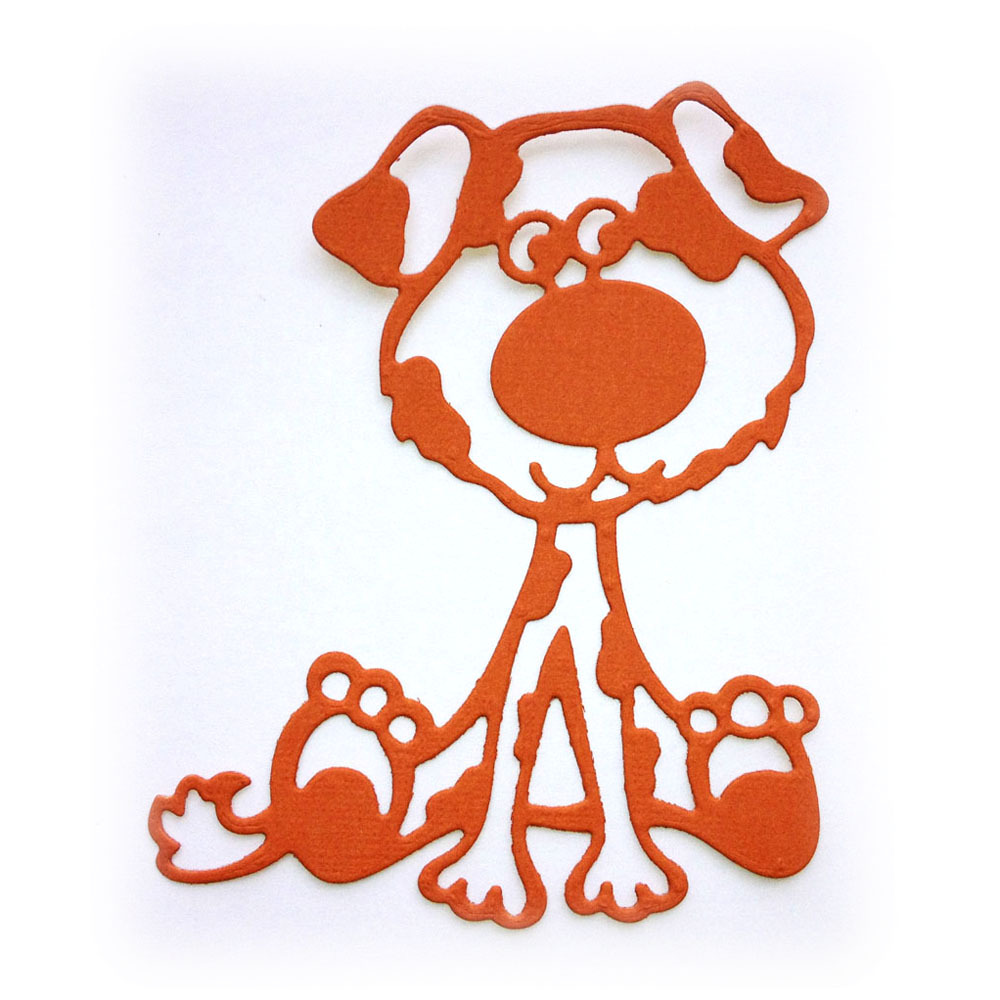 Ножі Funny Dog, 1 шт, розмір 7.0х8.9 см від Crafty Ann