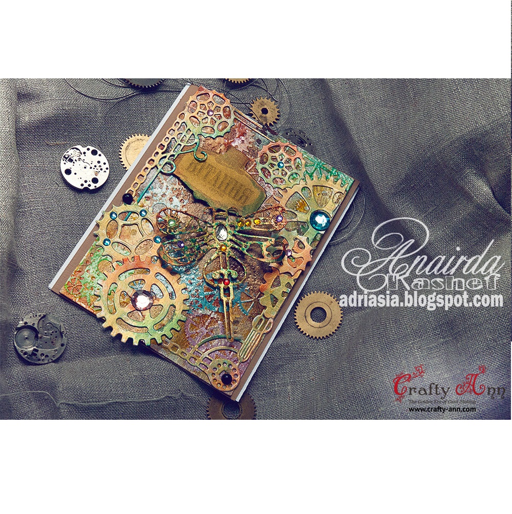 Ножі Gears (Steampunk), 1 шт, розмір 7.7х5.4 см від Crafty Ann