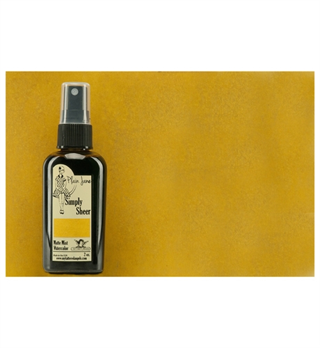 Фарба - спрей Spicy Mustard Plane Jane Simply Sheer, Tattered Angels
