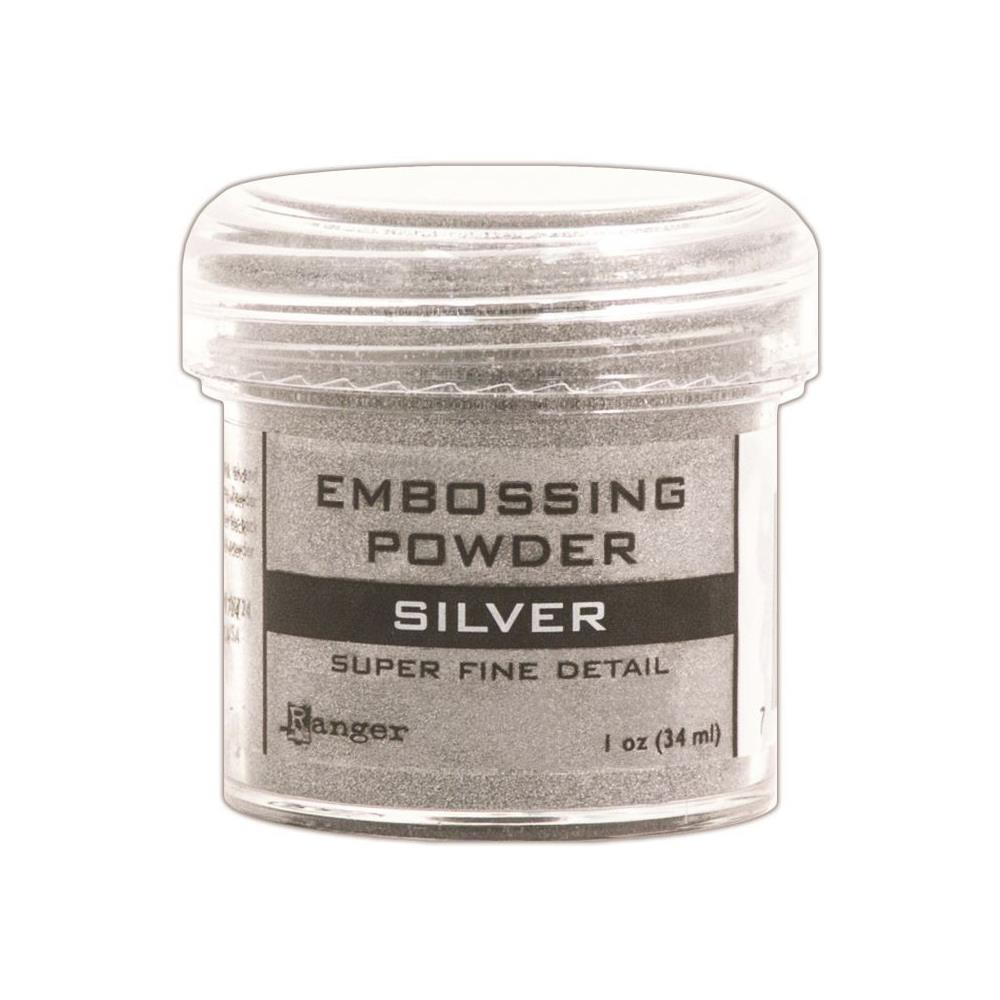 Пудра для ембоссінга Super Fine Silver (для дрібних деталей) 28 гр. від Ranger