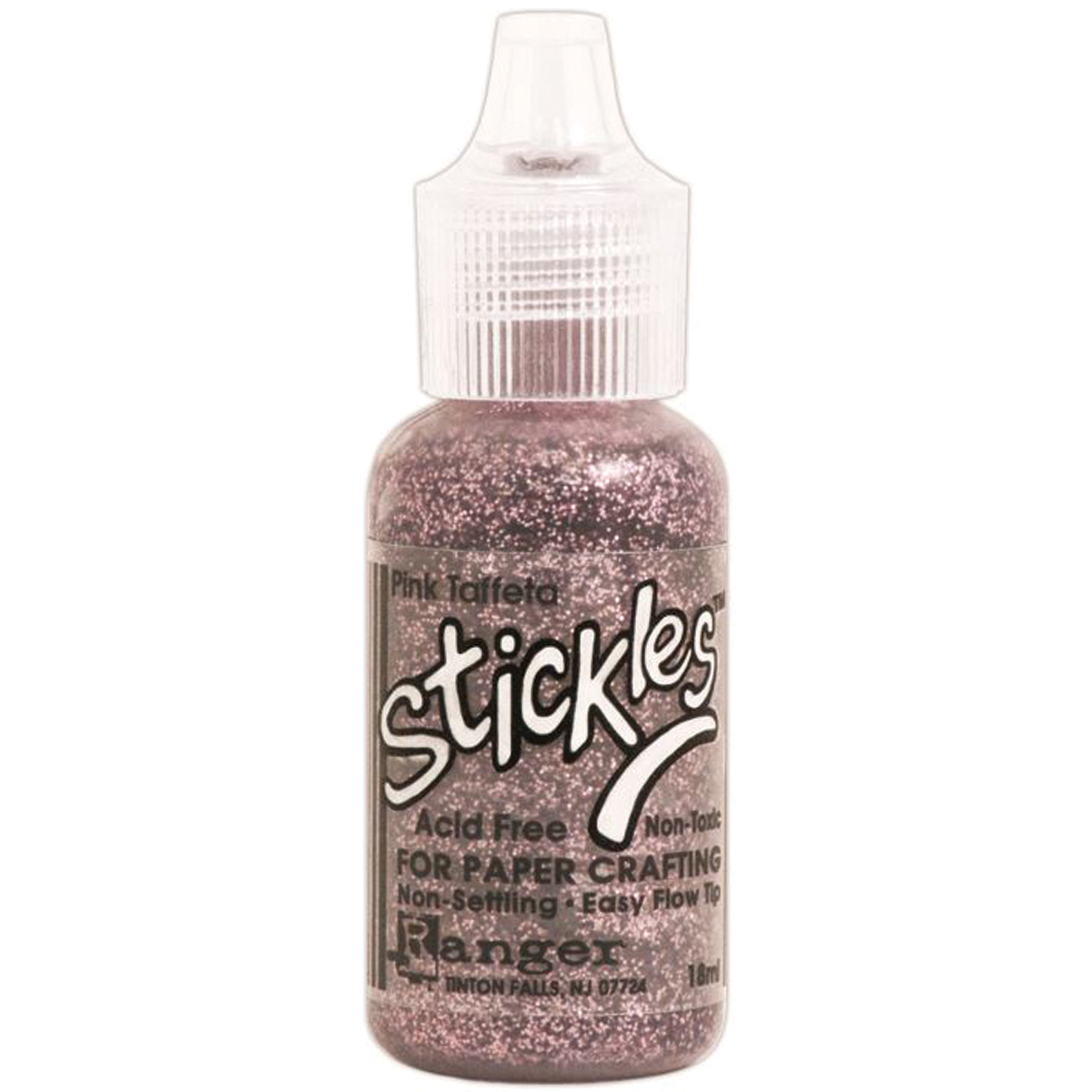 Клейовий гліттер Pink Taffe Stickles Glitter Glue від Ranger