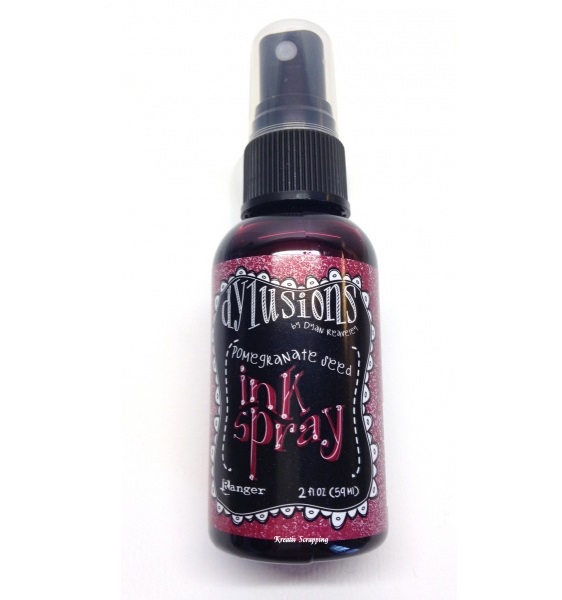 Краска - спрей Dylusions - Pomegranate Seed Ink Spray, Ranger, 59 мл