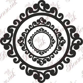 Чіпборд Набір рамочок 08, 3 ел.