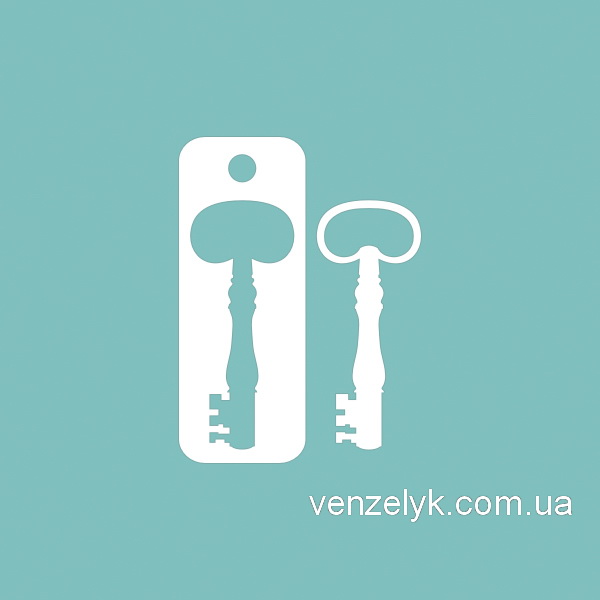 Чіпборд Ключик 08, 4,4х1,8 см.