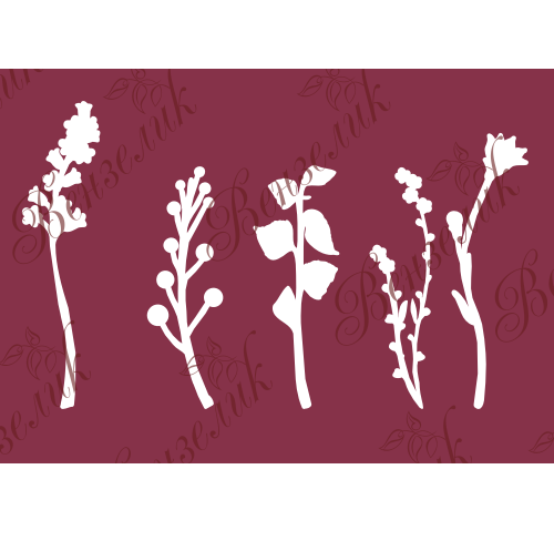 Чіпборд Гербарій, 13х18 см.