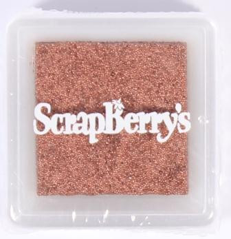 Пигментные чернила металлик, 2.5х2.5 см, цвет медь от Scrapberry's