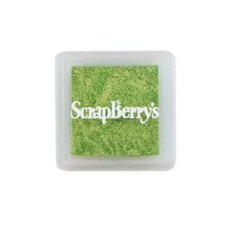 Пигментные чернила, 2.5х2.5 см, цвет мерцающий нефрит от Scrapberry's