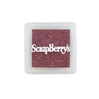 Пігментні чорнила, 2.5х2.5 см, колір мерехтливий сливовий від Scrapberry '