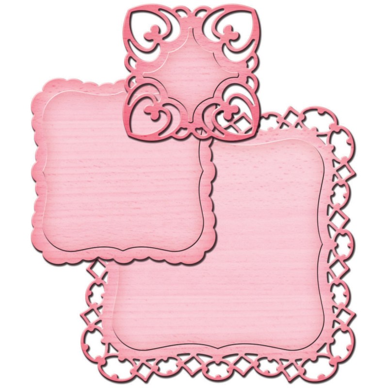 Нож для вырезания и тиснения Fancy Label Tags Two от Spellbinders
