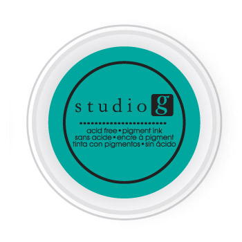 Пигментные чернила Teal 5 см от Studio G