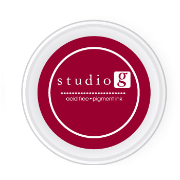 Пигментные чернила Bordeaux 5 см от Studio G
