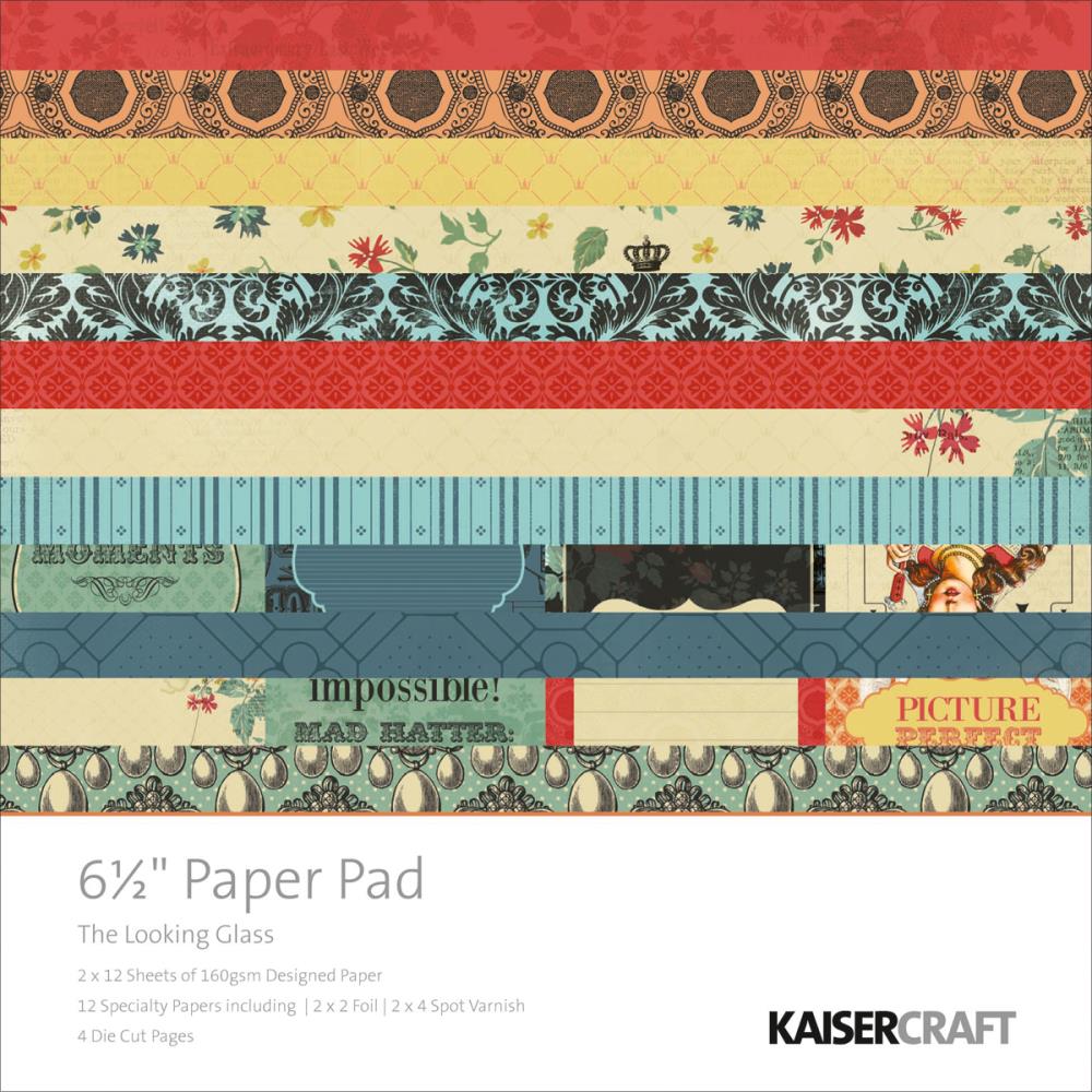 Набір паперу Looking Glass 16х16 см, 40 аркушів від Kaisercraft