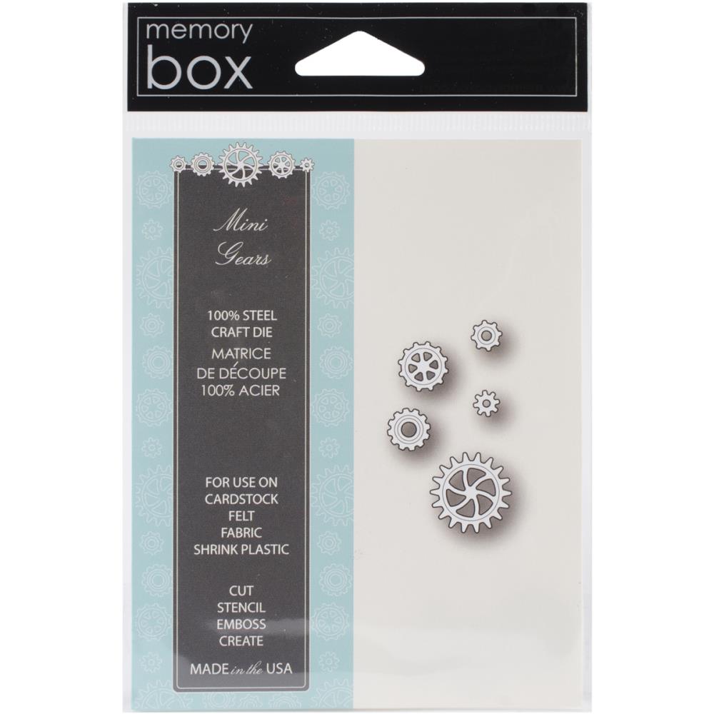 Ніж для вирізання Mini Gears від Memory Box, 12,5 х19,5 см