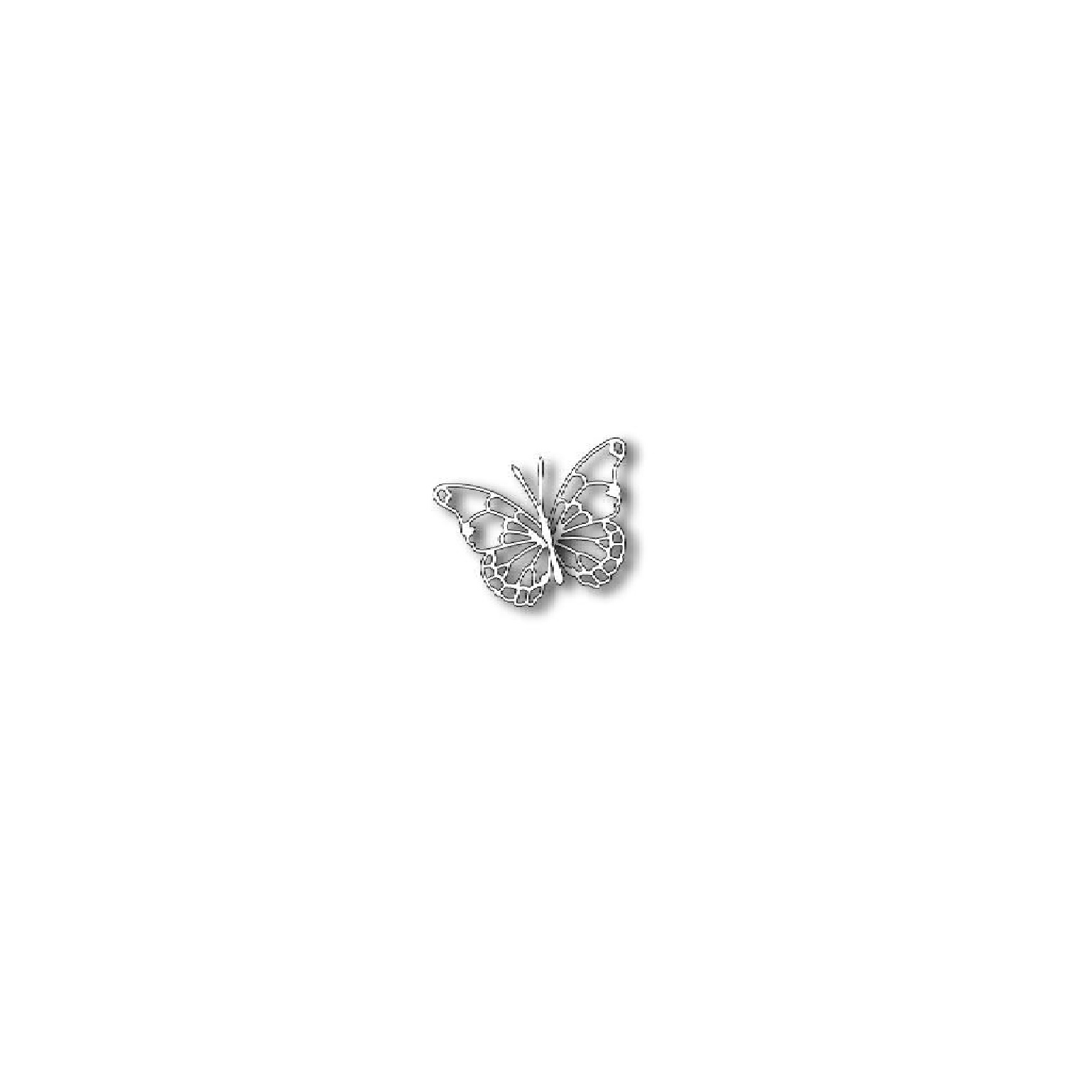 Ніж для вирізання Vivienne Butterfly від Memory Box, 4,5х6,5 см 
