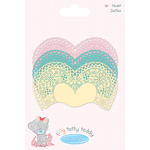 Набір серветок Tiny Tatty Teddy Girl, 3 шт від Dovecraft
