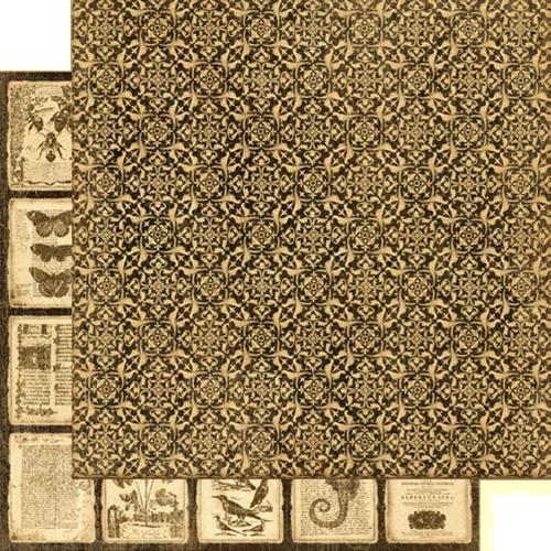 Двусторонняя бумага для скрапбукинга Antiquity 30х30 см от Graphic 45