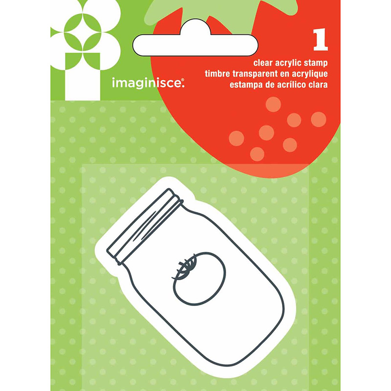 Акриловий штамп Jar, Imaginisce