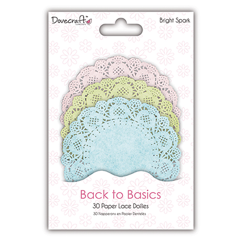 Набор бумажных салфеток Back to Basics – Bright Spark 3 шт, 11 см от Dovecraft