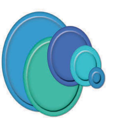 Набор ножей Classic Ovals SM от Spellbinders